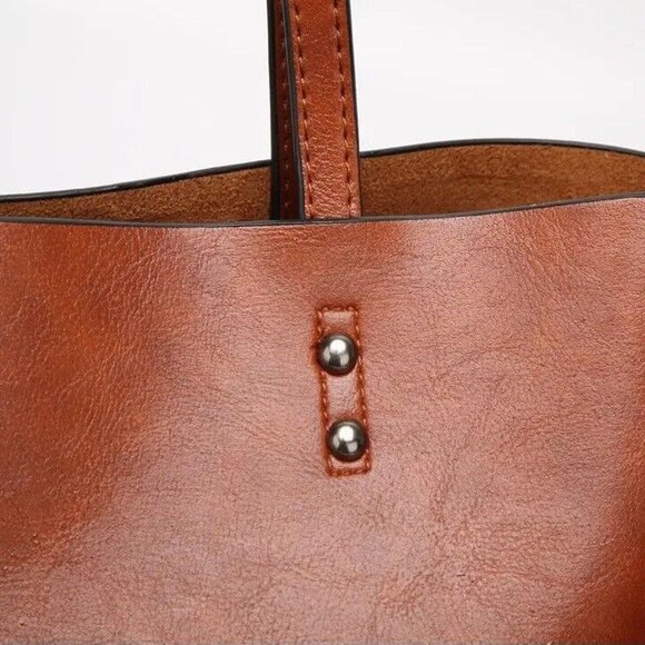 The perfect Vegan Leather Tote Shoulder Hand Bag - Picture 11 of 11